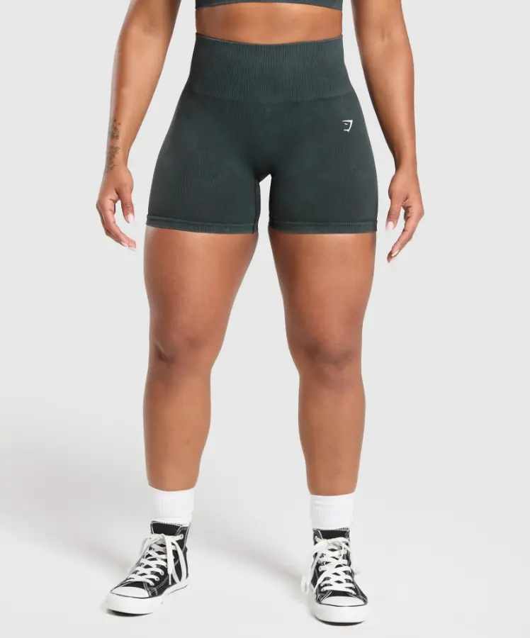 Gains Seamless Washed Shorts
