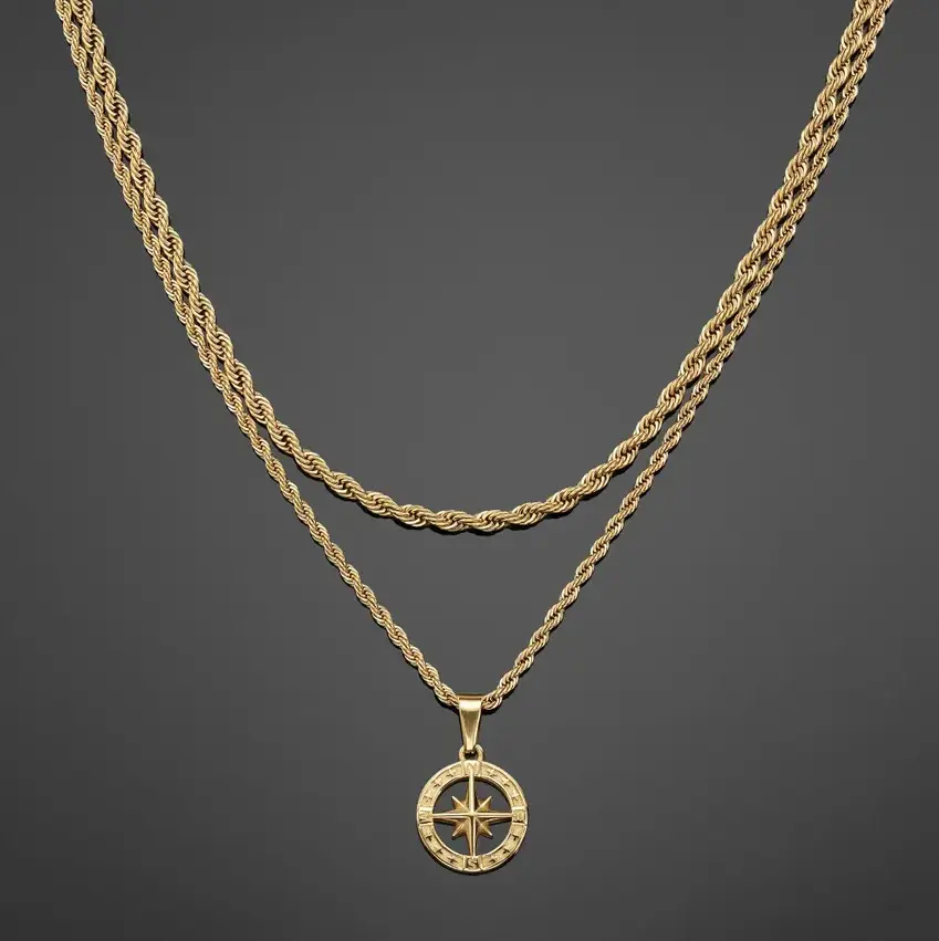 The North Star Pendant Set - RG1016G