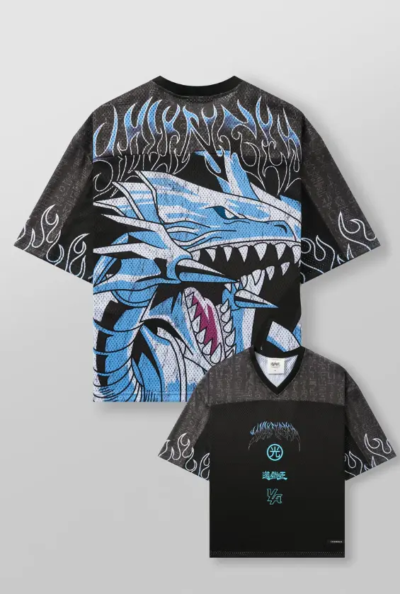 4152 - Yu-Gi-Oh!® Jersey - Blue Eyes